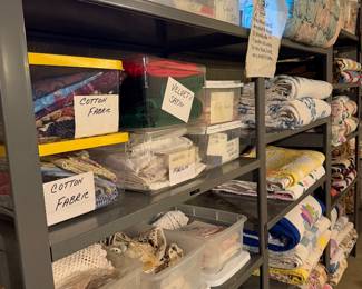 Quilting supplies