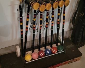 Croquet set