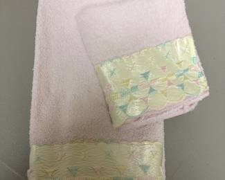 Vintage towel set