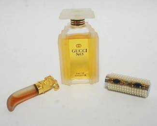 1007 GROUP OF VINTAGE PERFUMES INCLUDING GUCCI NO 3