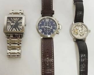 1055 3 VINTAGE INVICTICA & SWISS LEGEND WRISTWATCHES