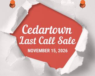 Cedartown - Last Call Sale 