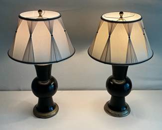 Hollywood Regency Style Lamps