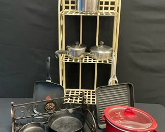 Pots, Cast Iron, Crockpot