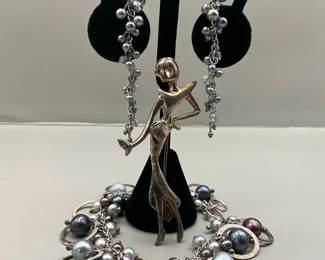 A Girl Her Pearls