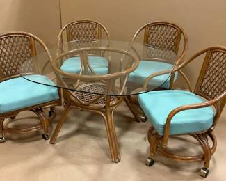 Rattan Dining Set