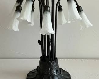 Calla Lily Tiffany Style Lamp