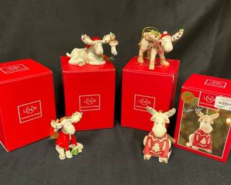 Moose Ornaments by Lenox