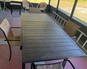 Table Patio Open 4 chairs