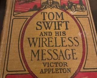 Vintage Novels/Series Featuring 1910 Tom Swift Books