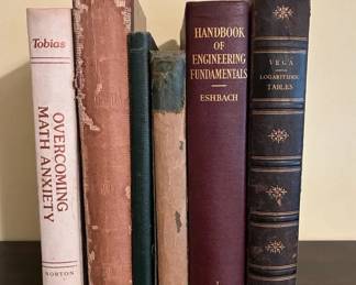 Vintage & Antique Mathematics, Engineering & Scientific Reference Books