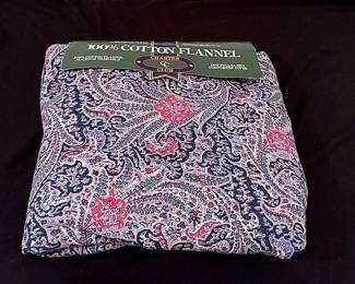 Full/Queen 100% Cotton Flannel Comforter Cover