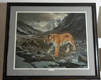 “Siberian Tiger” By Charles Frace, Signed Print