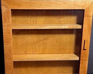 Handcrafted Wooden Display Case