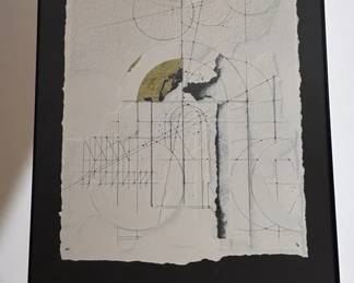 La Porta Del Tempo II By Walter Valentini, Signed Art