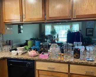 Glassware and dining sets!
