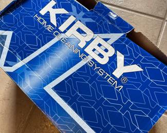 Full Kirby carpet cleaning system.