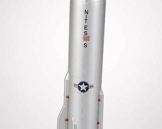 Rare Vintage Atlas USAF ICBM General Dynamics Astronautics 16" rocket/6" base