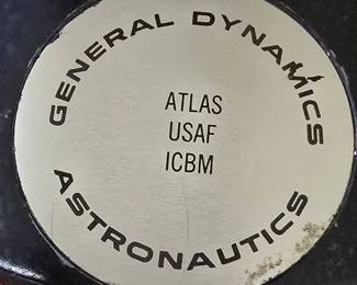 Rare Vintage Atlas USAF ICBM General Dynamics Astronautics