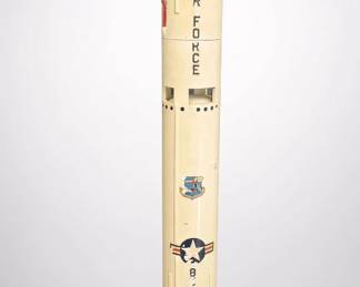 Vintage Topping Desk Model USAF TITAN II SM-68B by Martin Rocket ~19.5"