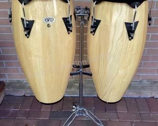 Conga drum set