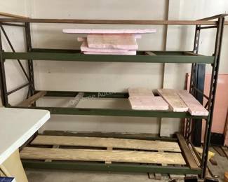 3 pallet racks available