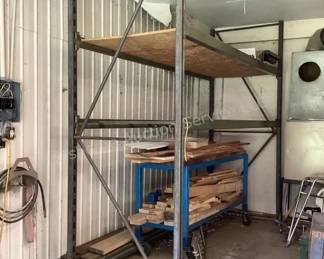 3 pallet racks available
