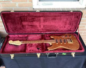 Rick Robinson custom guitar