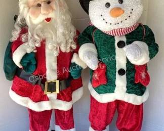 Standing Christmas stuffs