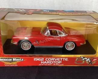 1962 Corvette die cast car