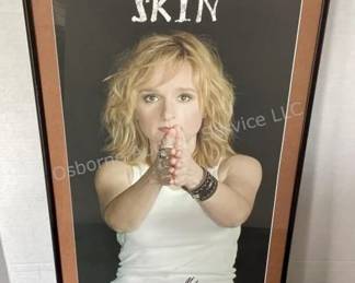 Signed Melissa Etheridge "Skin" Picture
