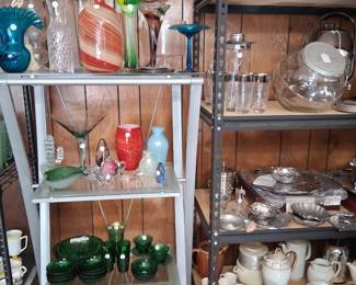 Green Anchor Hocking & others