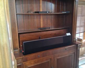 Ethan Allen remote TV motorized lift and hide with Samsung TV 