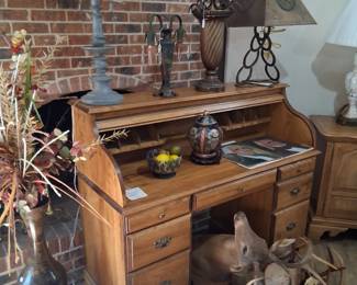 Roll top Desk & Stuff