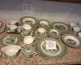 Green Transferware