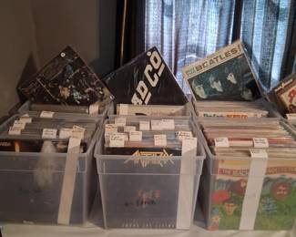Vinyl Rock Records A to Z in order