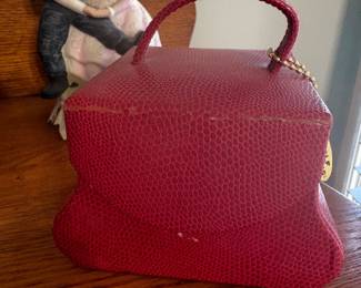 Vintage Purse Jewelry Box - see next photo