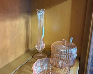 Pink Depression Glass
