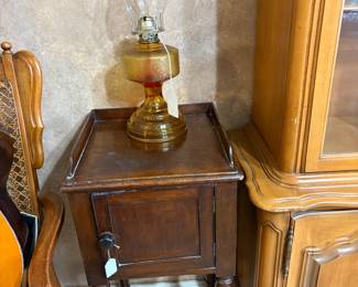 Nice stand with door for storage