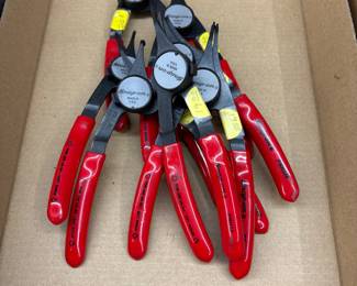Snap on snap ting pliers