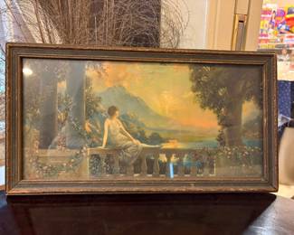 1820's Art Deco Framed R. Atkins