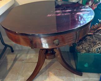 Vintage Mersman Federal Style Table As found