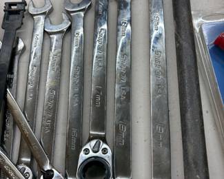Snap on misc ratchet wrenches