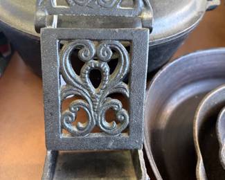 Cast Iron match box