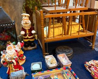 Doll house/children furniture - craddle and chairs