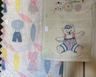 Beautiful Hand done Children's quilts