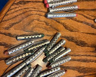 Aluminum hair perm curlers