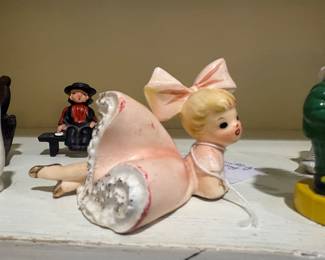 1963 Inarco Big Bow Bloomer Girl Figurine Model #1059