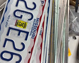 License plates