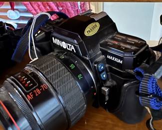 Minolta Maxxum with AF 28-70 Lens